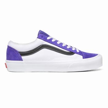 Vans Retro Sport Style 36 - Miesten Tennarit - Kuninkaallinen Sininen/Valkoinen